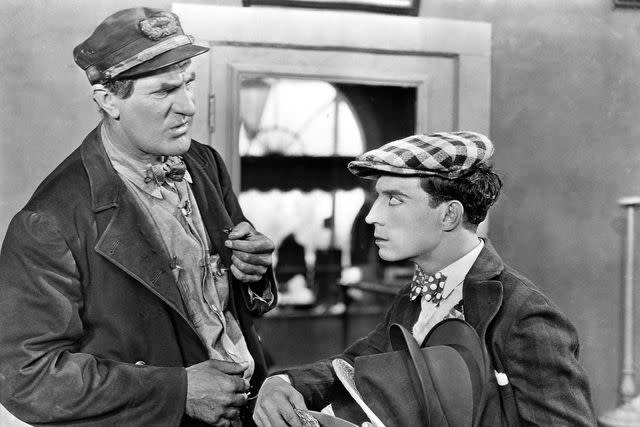 <p>Everett</p> Ernest Torrence and Buster Keaton in ‘Steamboat Bill Jr.’