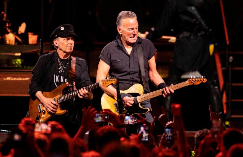 Bruce Springsteen and the E Street Band brought their tour to the Greensboro Coliseum Saturday night, March 25, 2023.