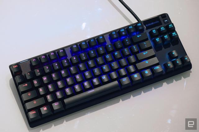 SteelSeries Apex Pro TKL Wireless Mechanical Gaming Keyboard – Tenkeyless –  RGB – USB-C - PC, Mac 