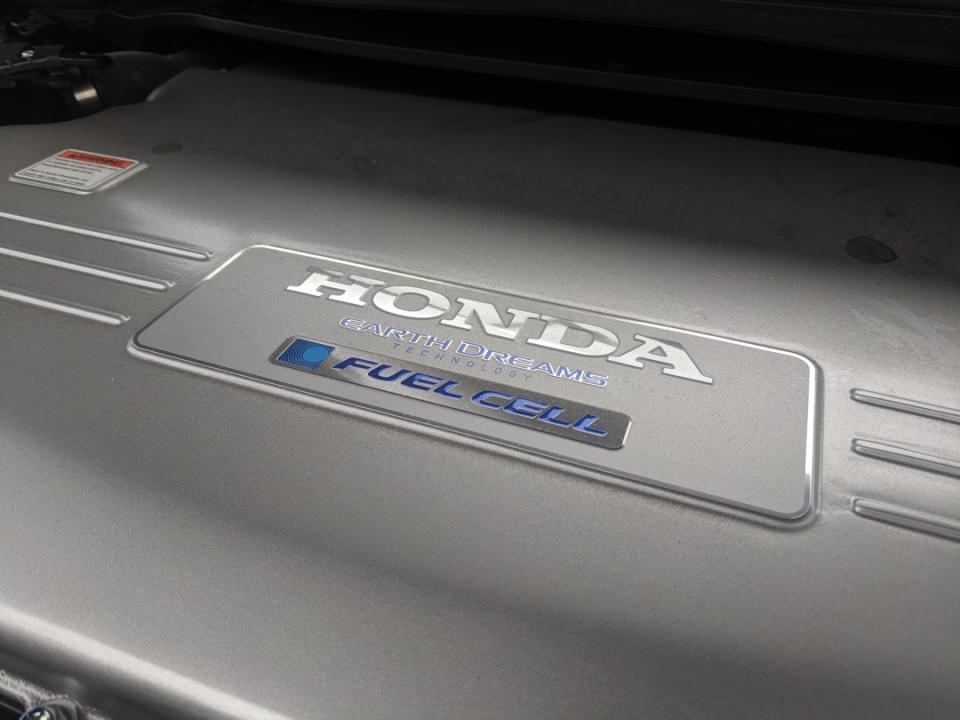 The engine cover for the Honda Clarity. I hope you don’t like working on cars yourself.