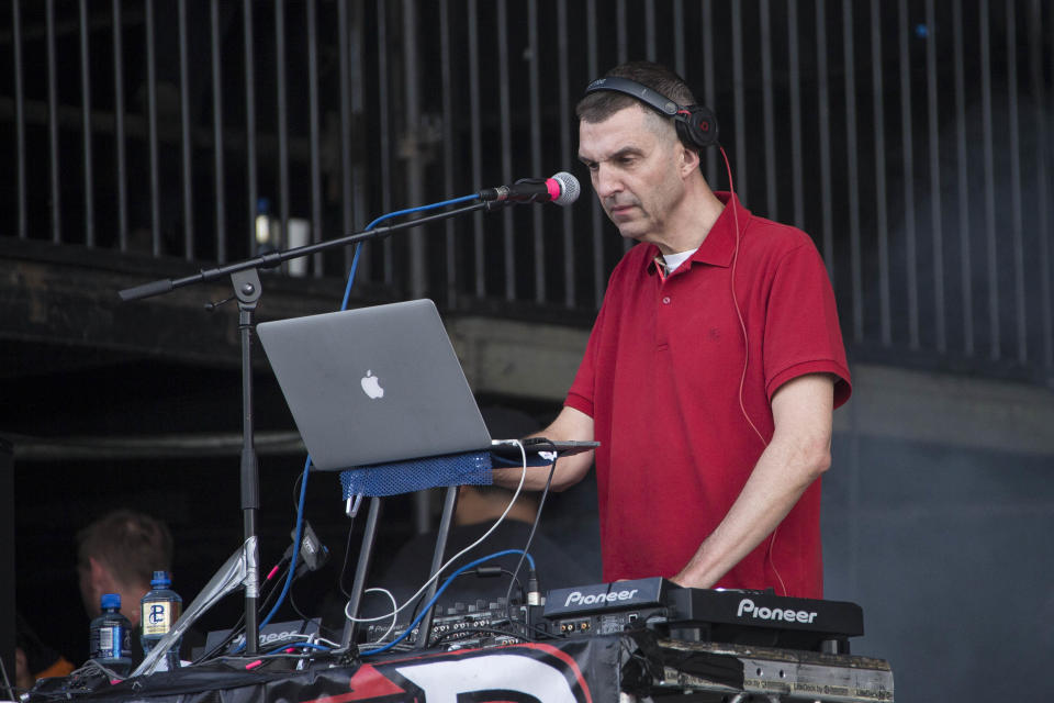 DJ Tim Westwood tritt am Freitag, den 7. Juli 2017 beim Wireless Festival im Finsbury Park, London, auf. (Foto von Joel Ryan/Invision/AP)