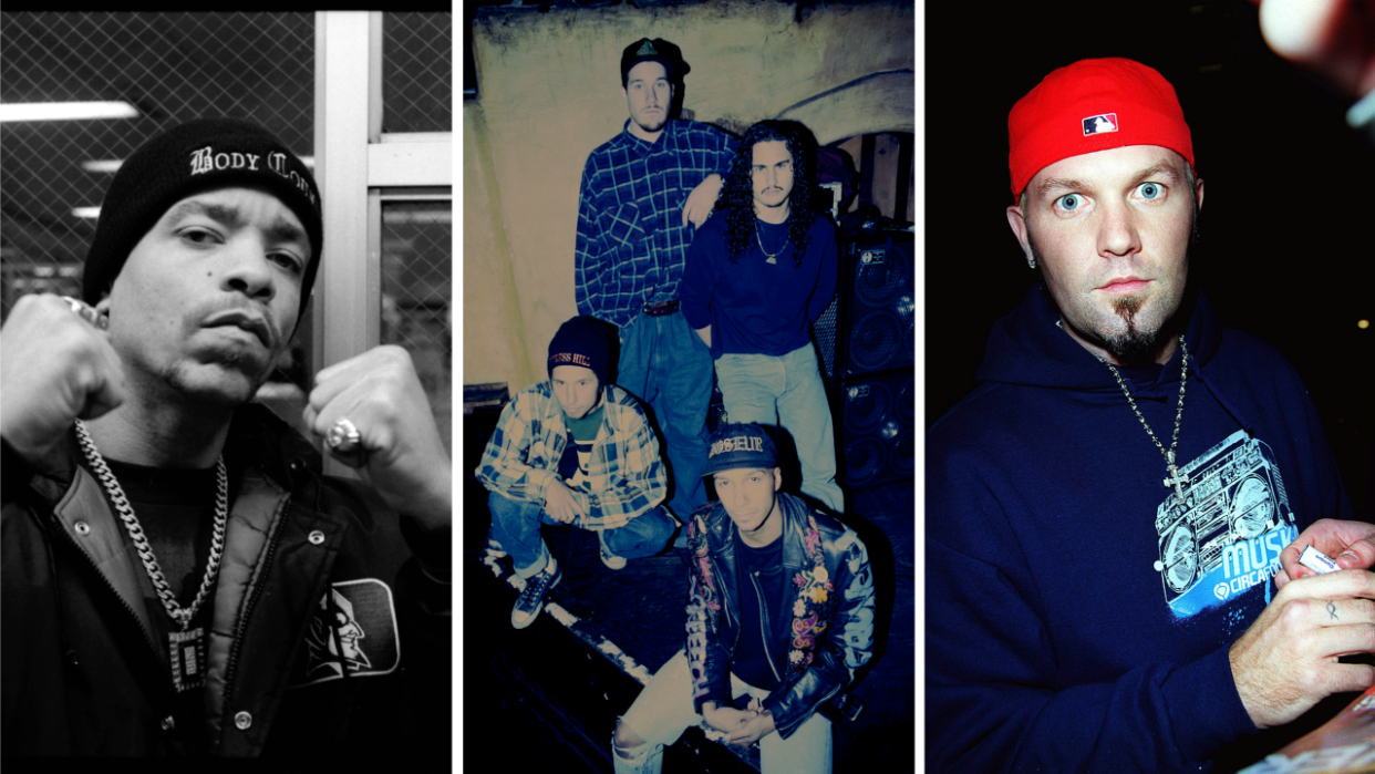  Ice-T, Rage Against The Machine and Fred Durst 