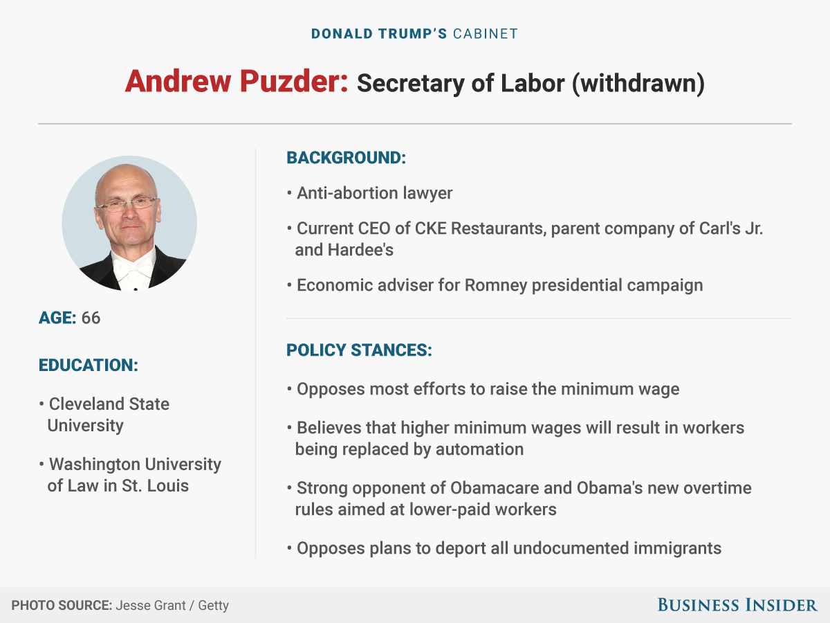 Andrew Puzder bio BI Graphics_