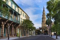 <p>Vibrant nightlife, world-renowned cuisine, and sun-drenched beaches define both Charleston and the French coastal town. Revel in the seaside glamour of <a href="https://www.hotelbennett.com/" rel="nofollow noopener" target="_blank" data-ylk="slk:Hotel Bennett;elm:context_link;itc:0;sec:content-canvas" class="link ">Hotel Bennett</a>, which boasts fabulous French cuisine and a floor-to-ceiling pink cocktail bar. <a href="http://www.thefathen.com/" rel="nofollow noopener" target="_blank" data-ylk="slk:Fat Hen;elm:context_link;itc:0;sec:content-canvas" class="link ">Fat Hen</a> offers Lowcountry-inspired French fare in a cozy setting while <a href="https://felixchs.com/" rel="nofollow noopener" target="_blank" data-ylk="slk:Félix Cocktails et Cuisine;elm:context_link;itc:0;sec:content-canvas" class="link ">Félix Cocktails et Cuisine</a> is the cocktail bar to see and be seen in The Holy City.</p>