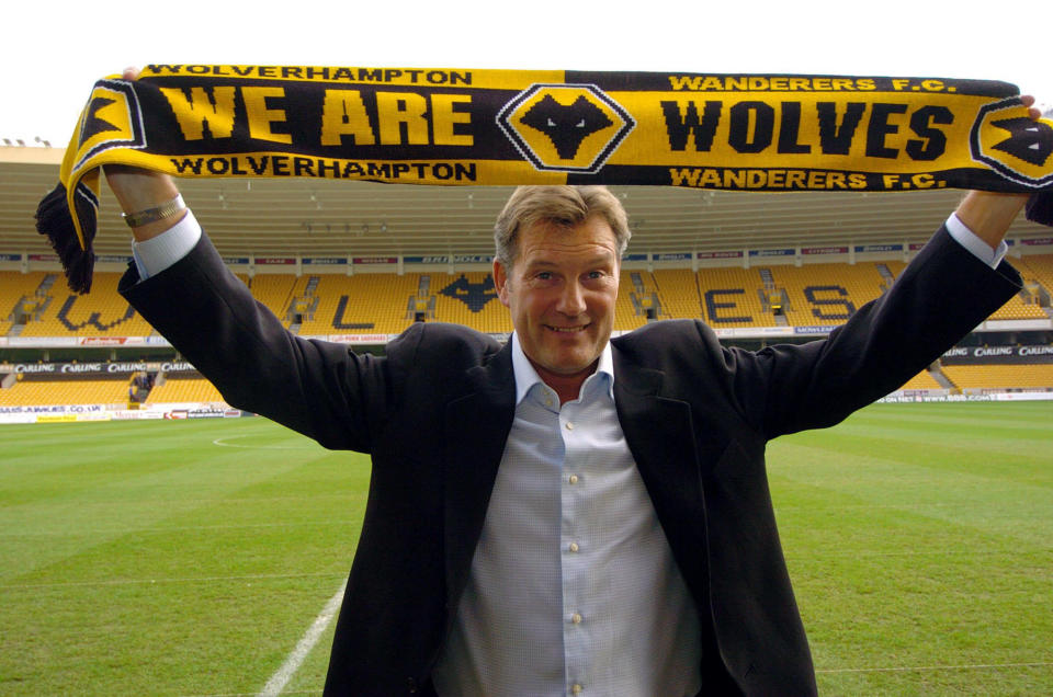 BRITAIN SOCCER WOLVES HODDLE