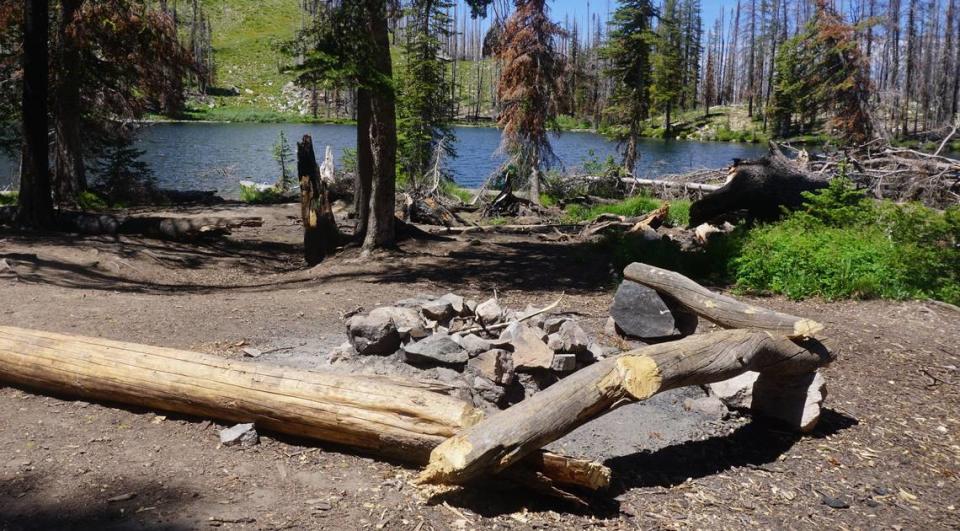 The most popular hikes at Jennie Lake include overnight stays at one of the lake’s primitive campsites.