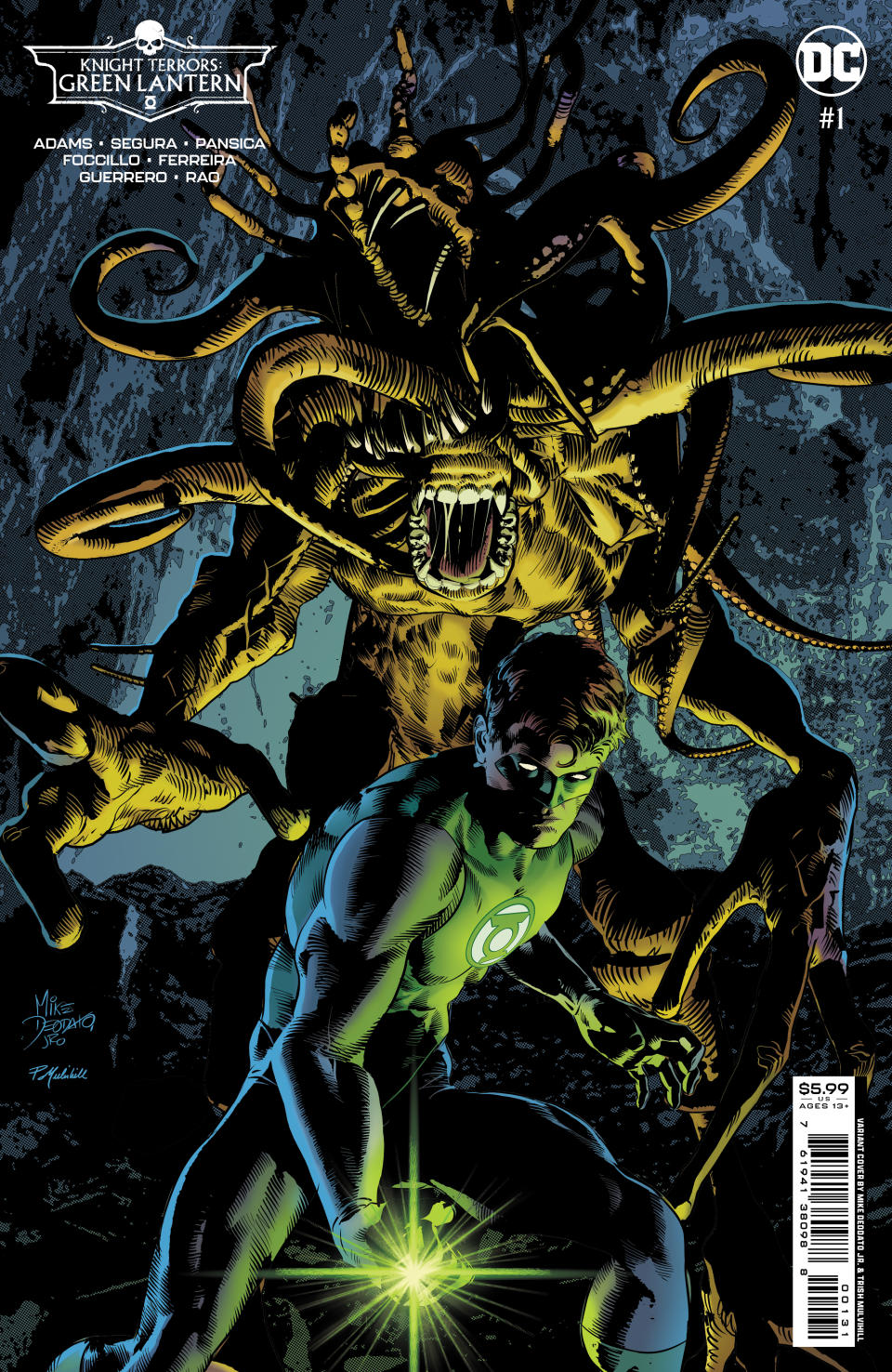 Covers for Knight Terrors: Green Lantern #1