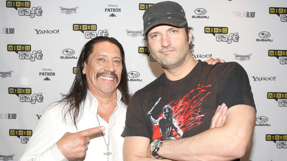 Danny Trejo and director Robert Rodriguez. (Photo: Robert Benson/Getty Images)