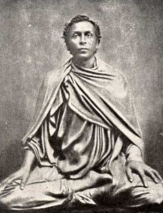 <span class="caption">Anagarika Dharmapala.</span> <span class="attribution"><a class="link " href="https://upload.wikimedia.org/wikipedia/commons/0/03/Anagarika_Dharmapala.jpg" rel="nofollow noopener" target="_blank" data-ylk="slk:Wikimedia Commons;elm:context_link;itc:0;sec:content-canvas">Wikimedia Commons</a></span>