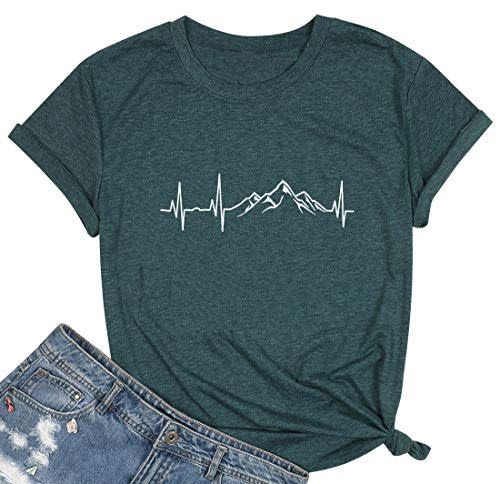 27) Mountain Heartbeat T Shirt