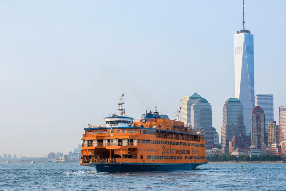 The Staten Island Ferry was featured in "Sex and the City."