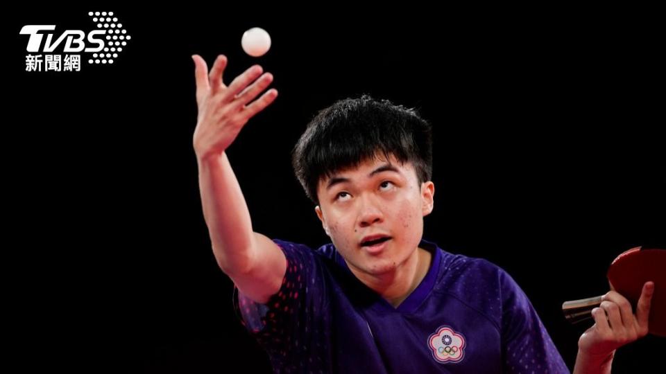 台灣桌球好手林昀儒在東京奧運表現亮眼。（圖／達志影像美聯社）