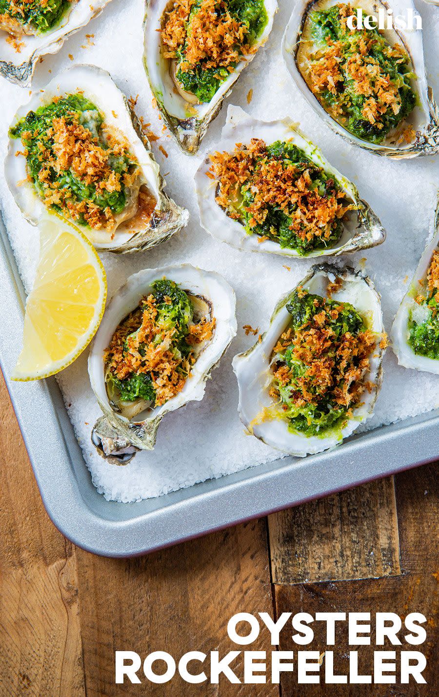 Oysters Rockefeller