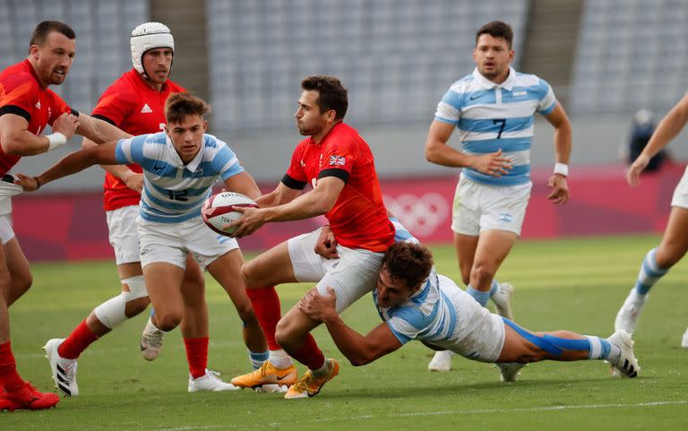 Marcos Moneta tiene 21 años y se proyecta como otra buena aparición del rugby argentino.