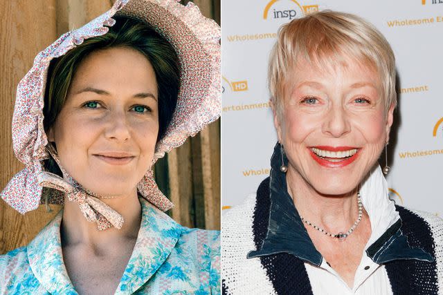 <p>NBCU Photo Bank/NBCUniversal via Getty, Michael Bezjian/WireImage</p> Karen Grassle as Caroline “Ma” Ingalls