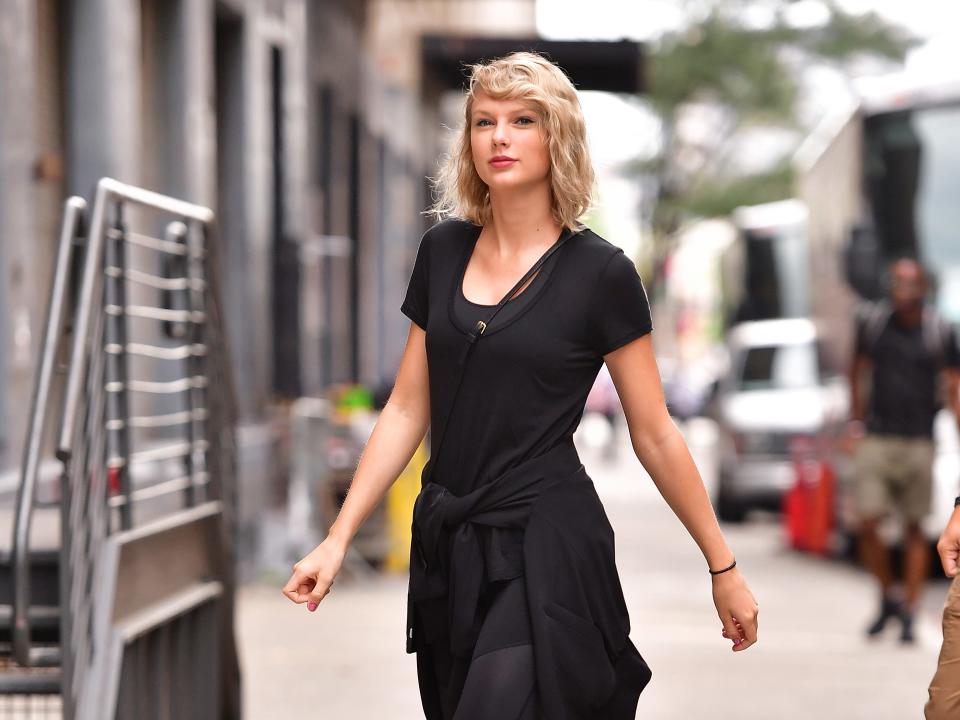 Taylor Swift seen on the streets of Manhattan on September 7, 2016