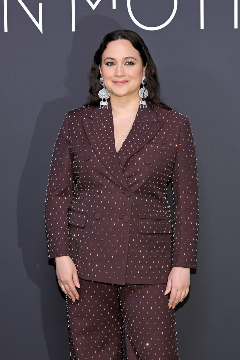 Jury member Lily Gladstone attends the 2024 Kering Women In Motion Awards and Cannes Film Festival Presidential Dinner at the 77th annual Cannes Film Festival at the Place de la Castre on May 19, 2024 in Cannes, France.