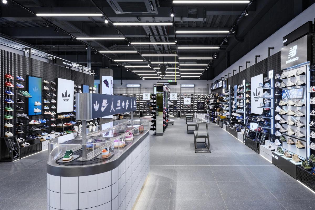 JD reopened their 20,856 sq. ft store at Bluewater Shopping Centre in Greenhithe, Kent this June, an increase of 79% from the previous site <i>(Image: Bluewater)</i>