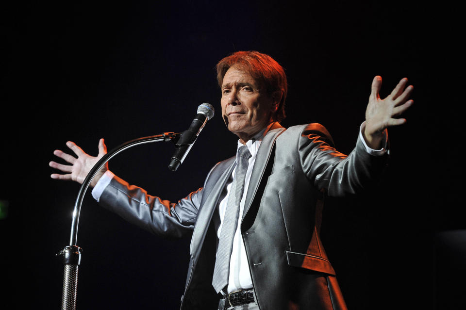 Photo by: KGC-138/STAR MAX/IPx
2015
10/16/15
Sir Cliff Richard performing at the Royal Albert Hall.
(London, England, UK)