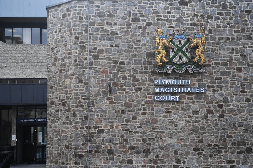 GV (general view) of the Plymouth Magistrates' Court. January 15, 2021. Picture: PlymouthLive. file generic