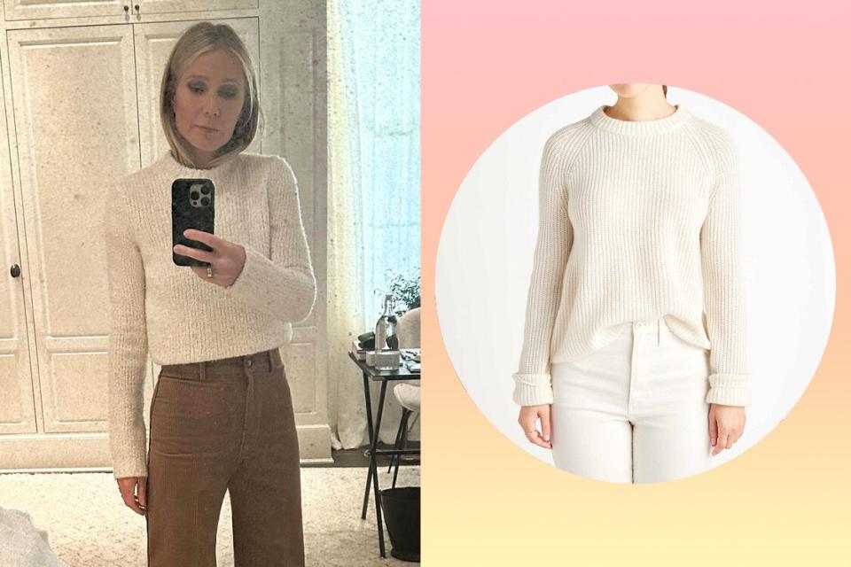 gwyneth paltrow; sweater