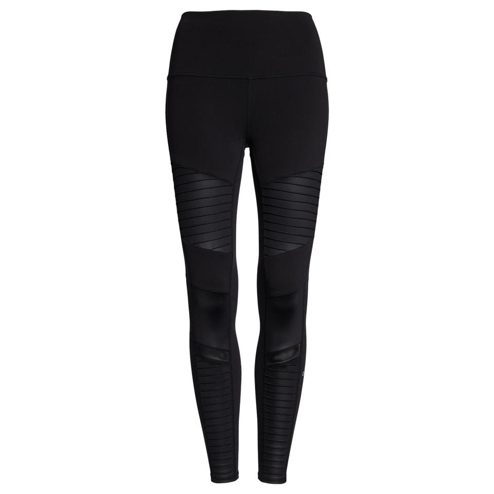 Best Celeb-Loved Option: Alo High Waist Moto Leggings