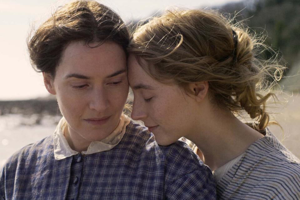 Kate Winslet and Saoirse Ronan 'Ammonite' film