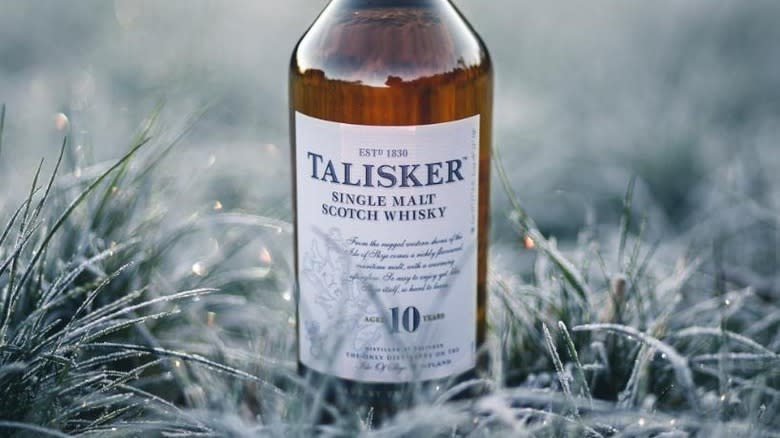 Bottle of Talisker 10-year