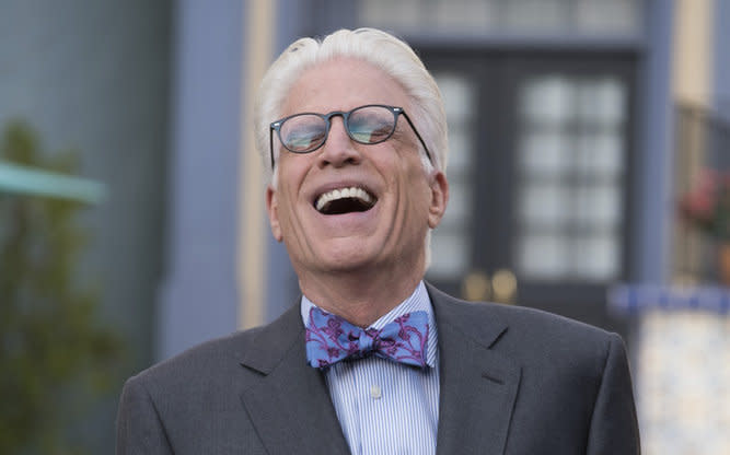 THE GOOD PLACE -- "Janet and Michael" Episode 207 -- Pictured: Ted Danson as Michael -- (Photo by: Colleen Hayes/NBC)