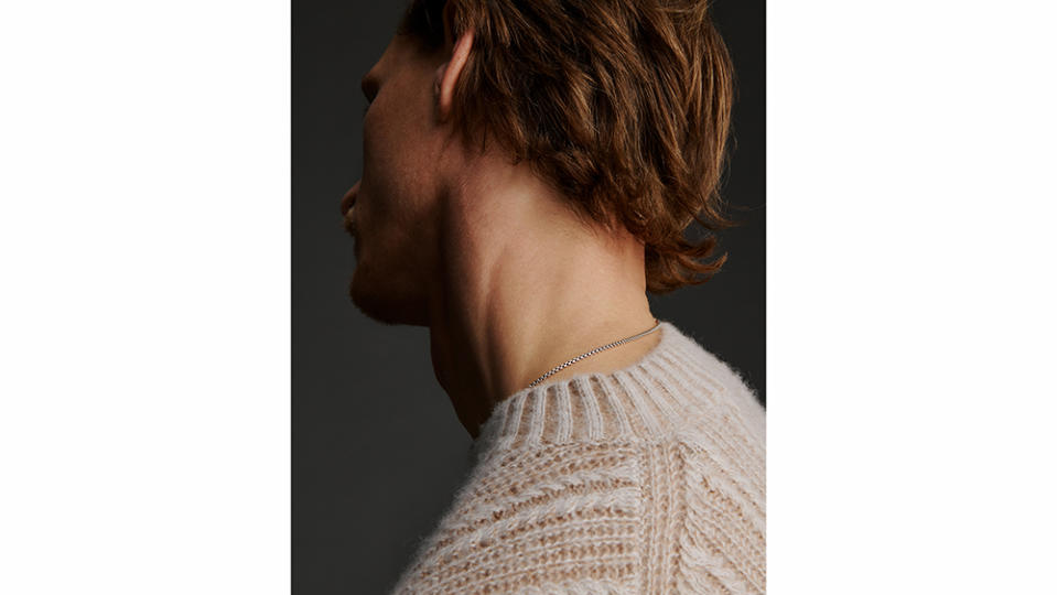 Cashmere-silk sweater, Agnona FW22,890. - Credit: Agnona