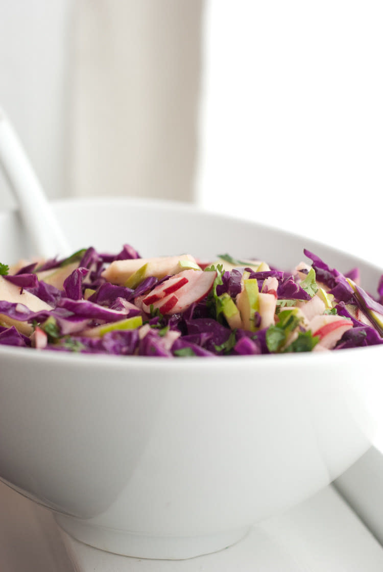 Winter Apple Slaw