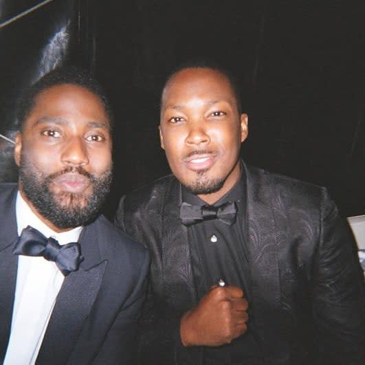 <p>La vedette n’est autre que John David Washington, ancien footballeur américain et surtout aîné de Denzel Washington. Crédit photo : Instagram johndavidwashington </p>