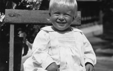 Baby Philip pictured in 1922 - GETTY