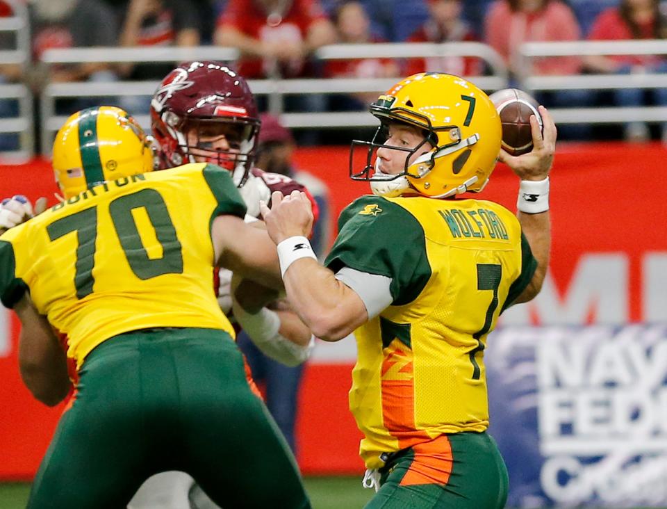 John Wolford and the Arizona Hot Shots won the last AAF game, beating the San Antonio Commanders 23-6.