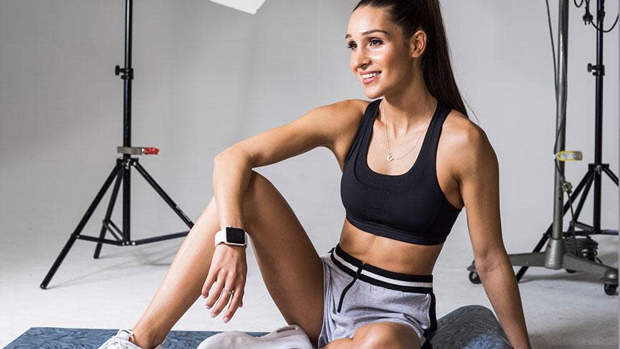 Kayla Itsines' Full Body Stretch Sequence