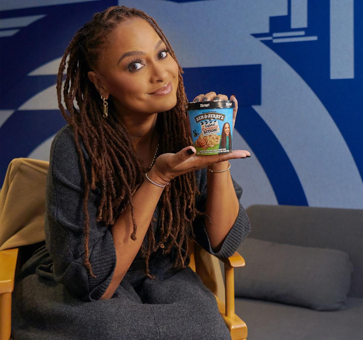 Ava DuVernay Becomes the First Black Woman on a Ben & Jerry’s Pint with New Caramel Flavor