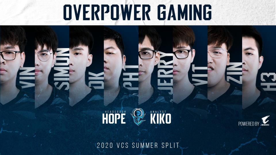 越南 VCS 賽區的戰隊 OverPower Esports（OPG）昨（5）日深夜閃電宣布解散   圖：翻攝自 VCS English 推特