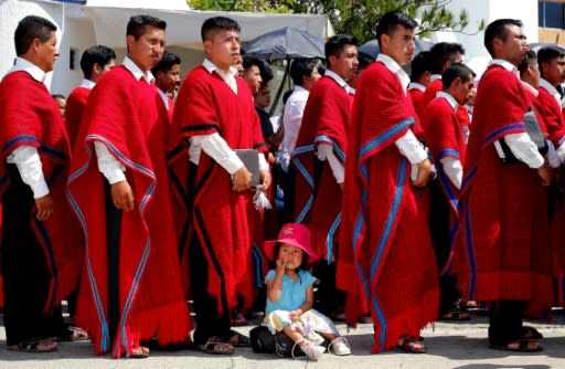 Hundreds of thousands of pilgrims from 58 countries have descended on the Mexican city of Guadalajara