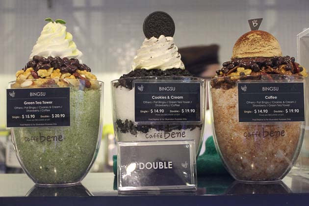 Caffe Bene Singapore - Bingsu