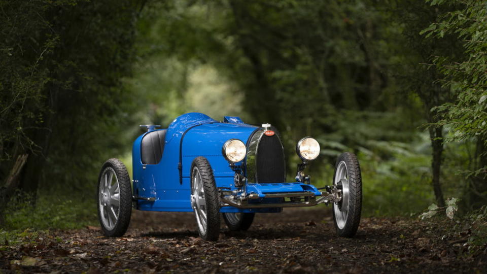 圖／最貴兒童電動車，Bugatti Baby II復刻經典。