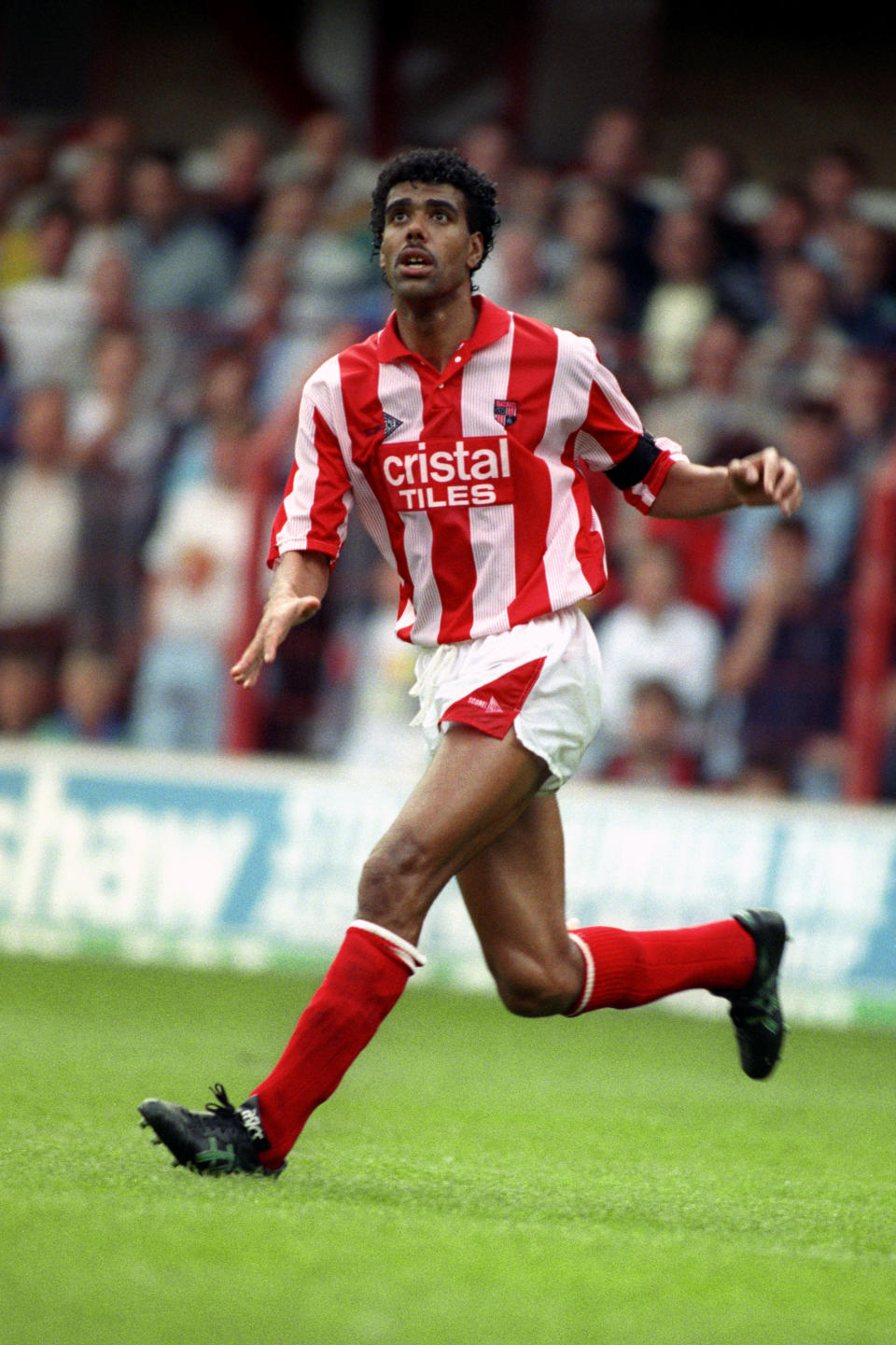 Chris Kamara, Stoke City  (Photo by Neal Simpson/EMPICS via Getty Images)