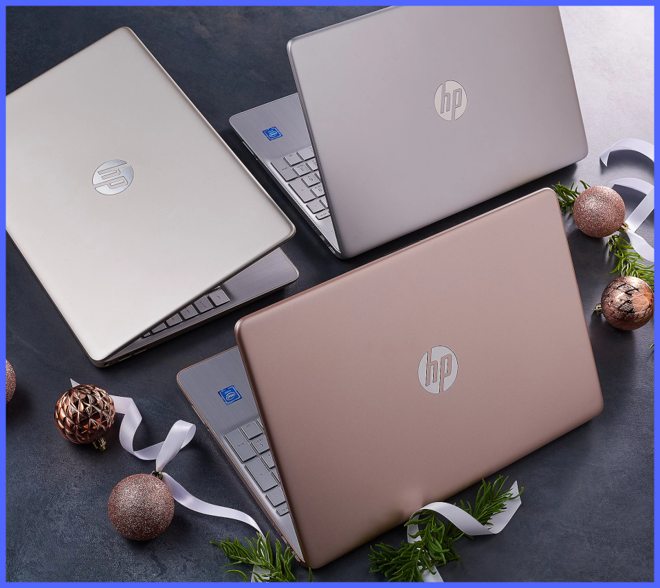 The sweet HP 15 Laptop is on sale for a sweet $480. (Photo: QVC)