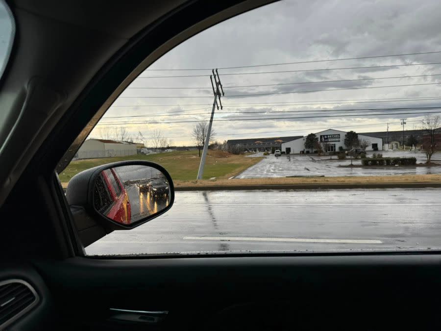 Storm damage in Clarksville (Courtesy: Clarksville Fire Rescue)