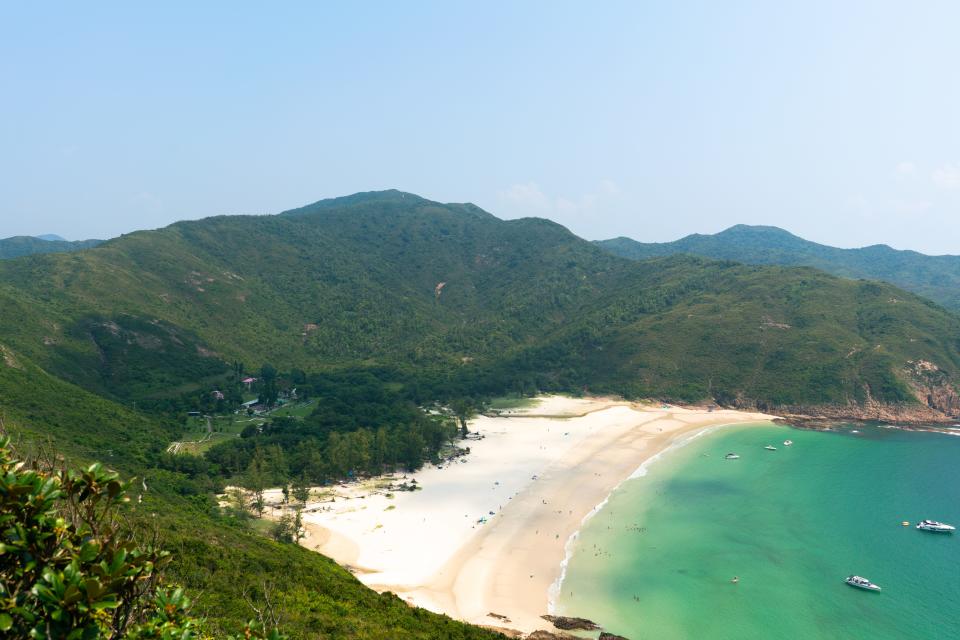 Picture of Tai Long Wan, one of Hong Kong's most picturesque beaches