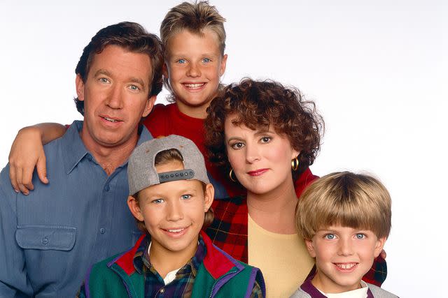 <p>Bob D'Amico/Touchstone Television / Courtesy: Everett</p> Tim Allen, Jonathan Taylor Thomas, Zachery Ty Bryan, Patricia Richardson, and Taran Noah Smith on 'Home Improvement'