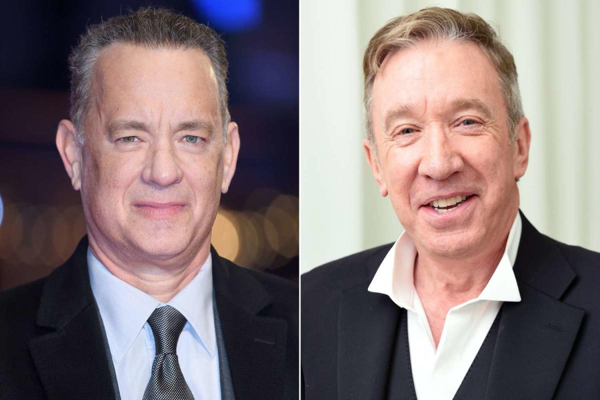 Photo of Tim Allen dice que él y el coprotagonista de Toy Story, Tom Hanks, almuerzan juntos dos veces al año ‘como dos mujeres mayores’