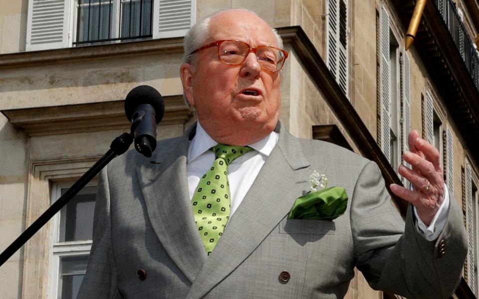 Mr Le Pen once called the Holocaust a 'mere detail' of the Second World War