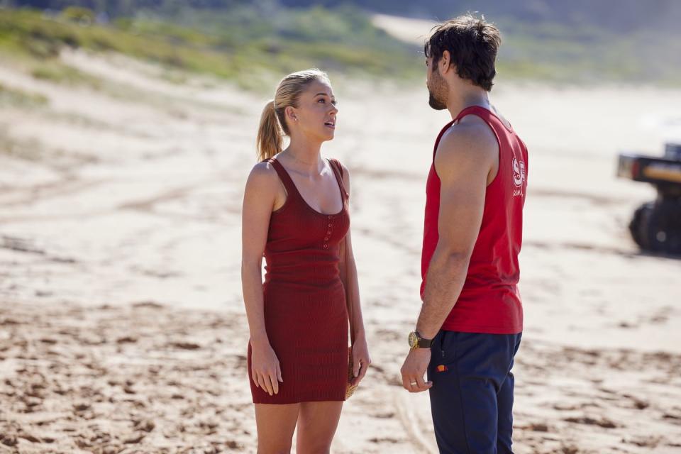 embargo 30102023 felicity newman and tane parata in home and away