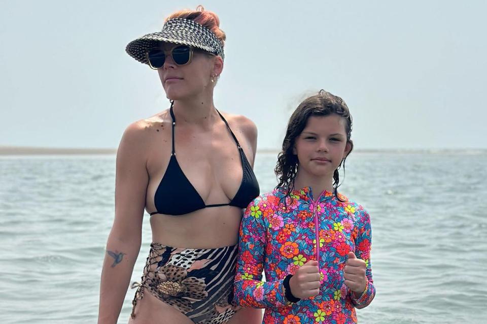 <p>Busy Phillipps/Instagram</p> Busy Philipps and daughter Cricket