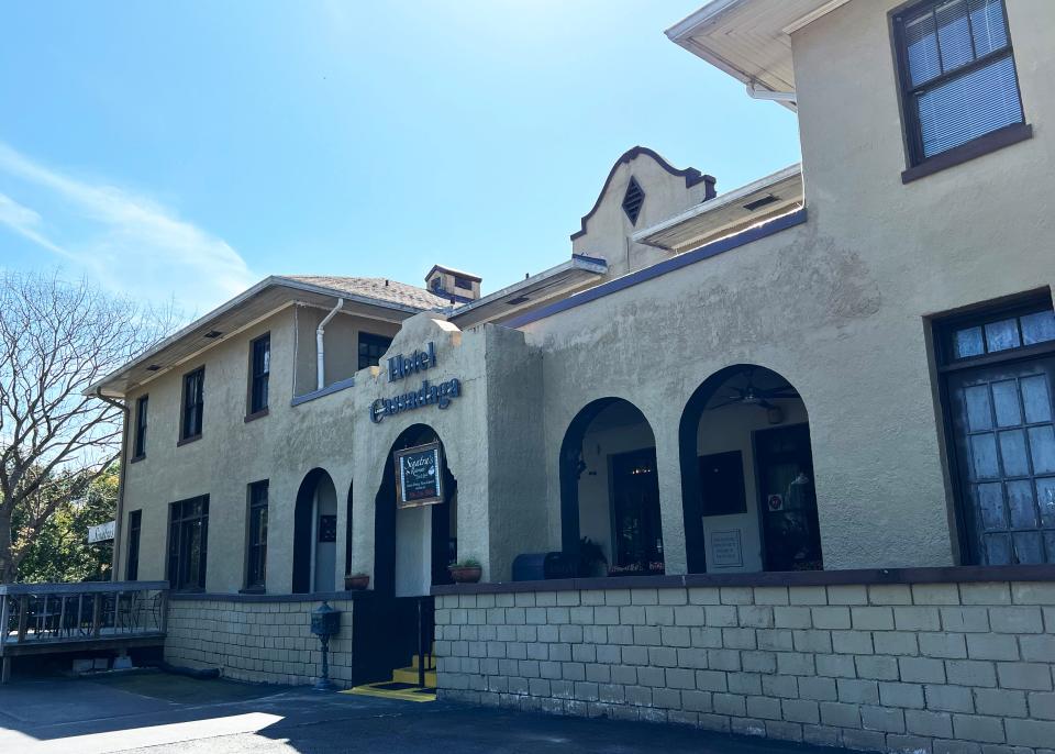 The Hotel Cassadaga, seen here on Friday, March 15, 2024, has been privately owned In Cassadaga since the Great Depression. It was renovated by new owners in the 1990s.